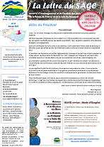 Lettre du SAGE 17 ©CLE RFBB 2014